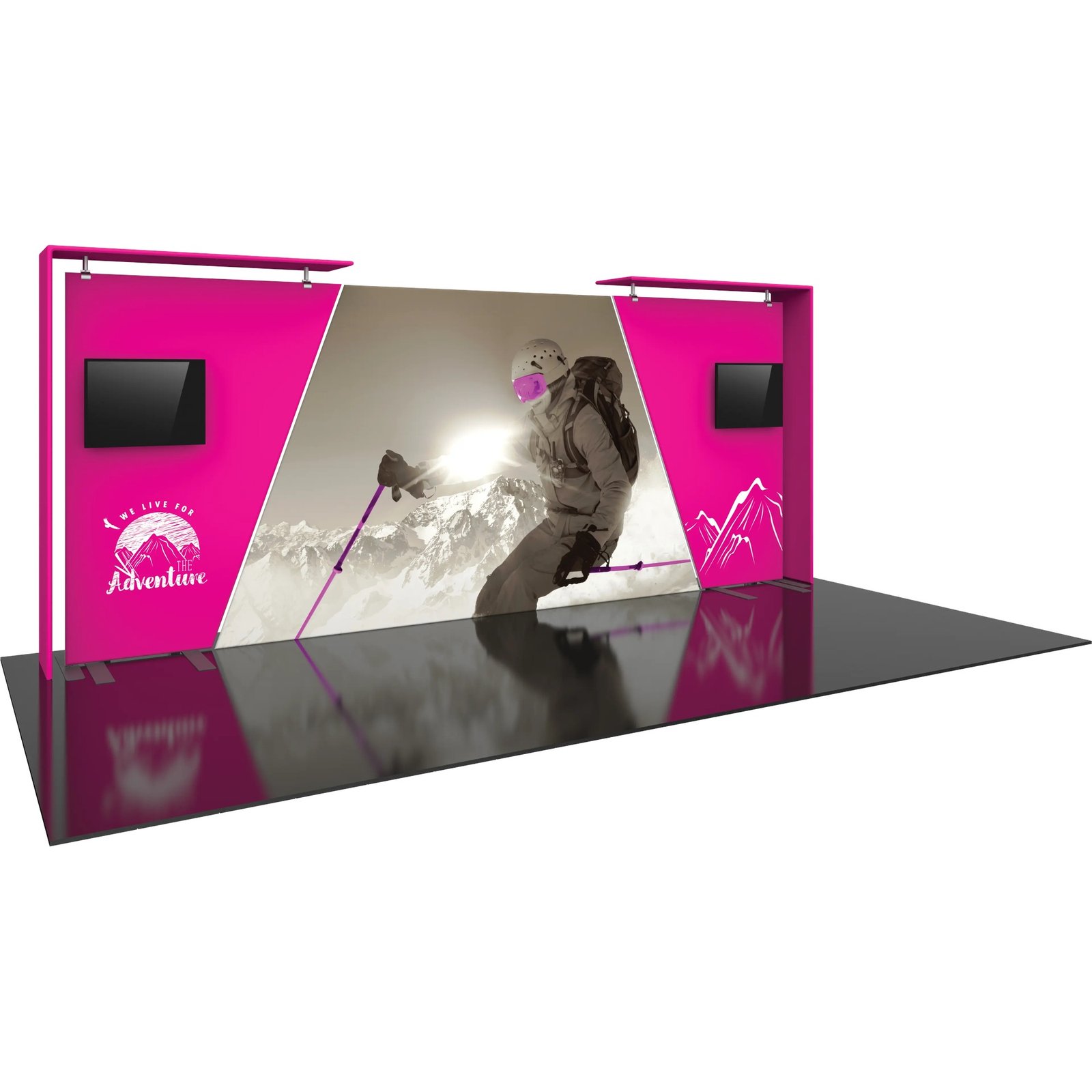 FORMULATE DESIGNER SERIES 20FT FABRIC BACKWALL KIT 07 - Image 3