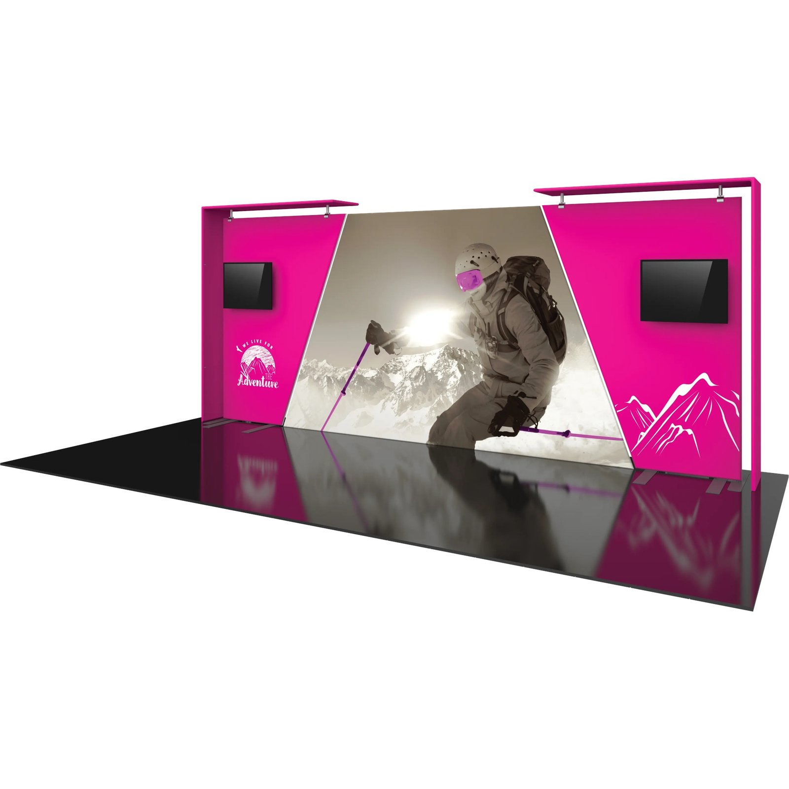 FORMULATE DESIGNER SERIES 20FT FABRIC BACKWALL KIT 07 - Image 5