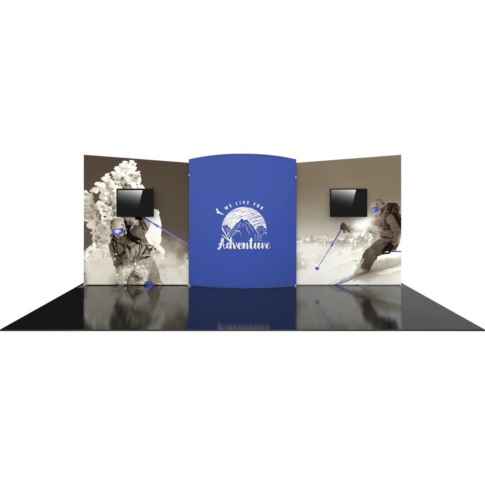 FORMULATE DESIGNER SERIES 20FT FABRIC BACKWALL KIT 08