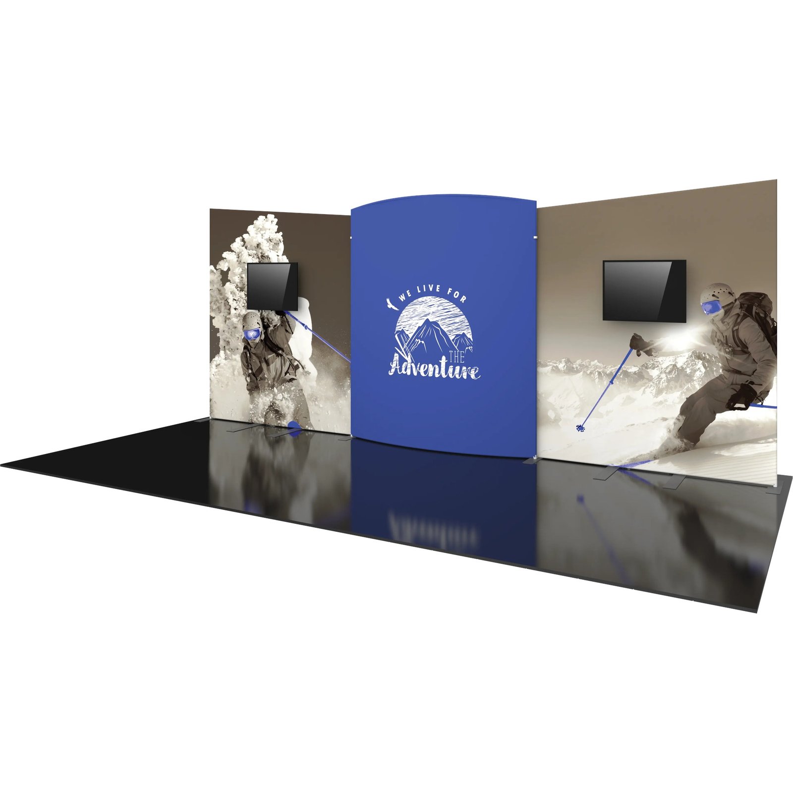 FORMULATE DESIGNER SERIES 20FT FABRIC BACKWALL KIT 08 - Image 3