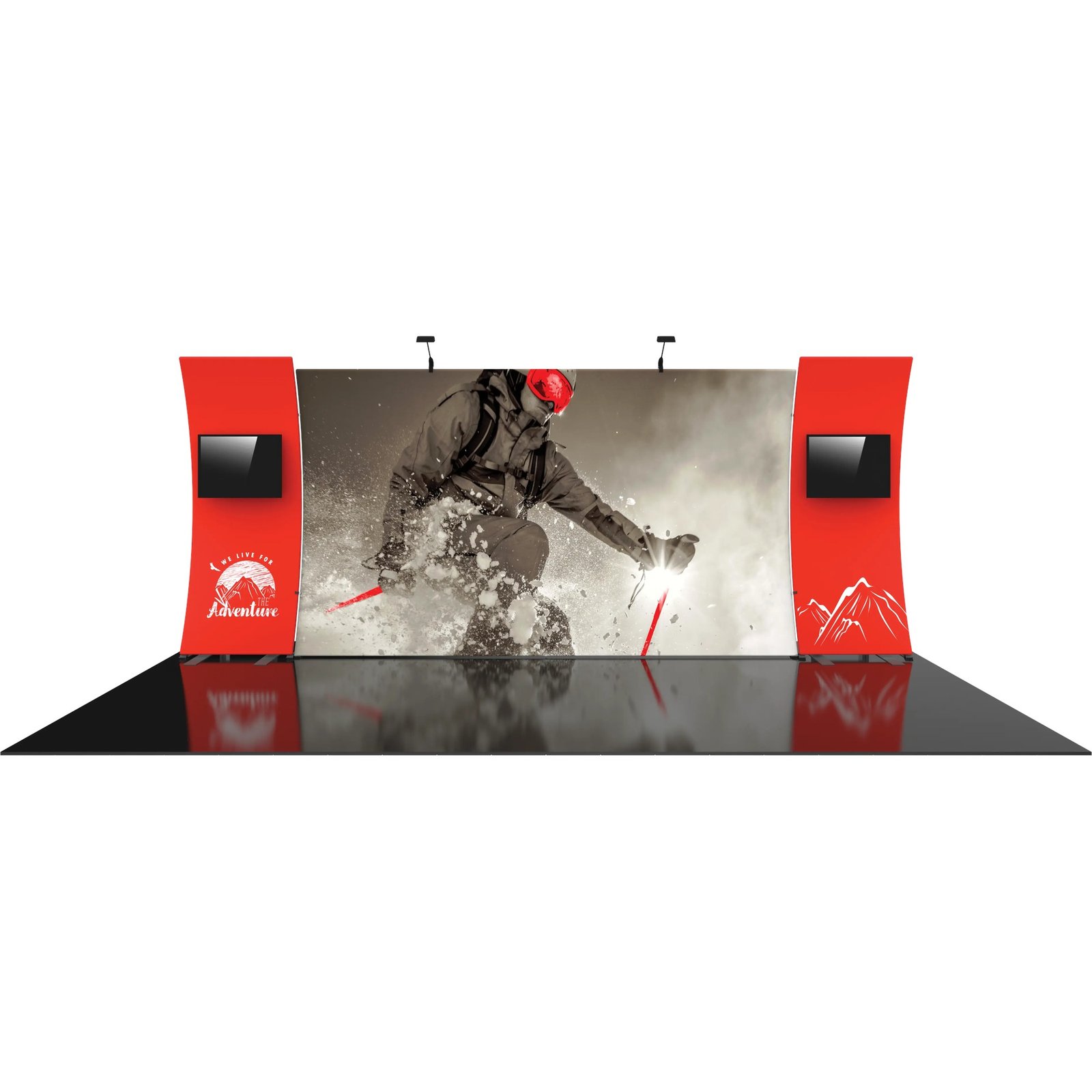 FORMULATE DESIGNER SERIES 20FT FABRIC BACKWALL KIT 12