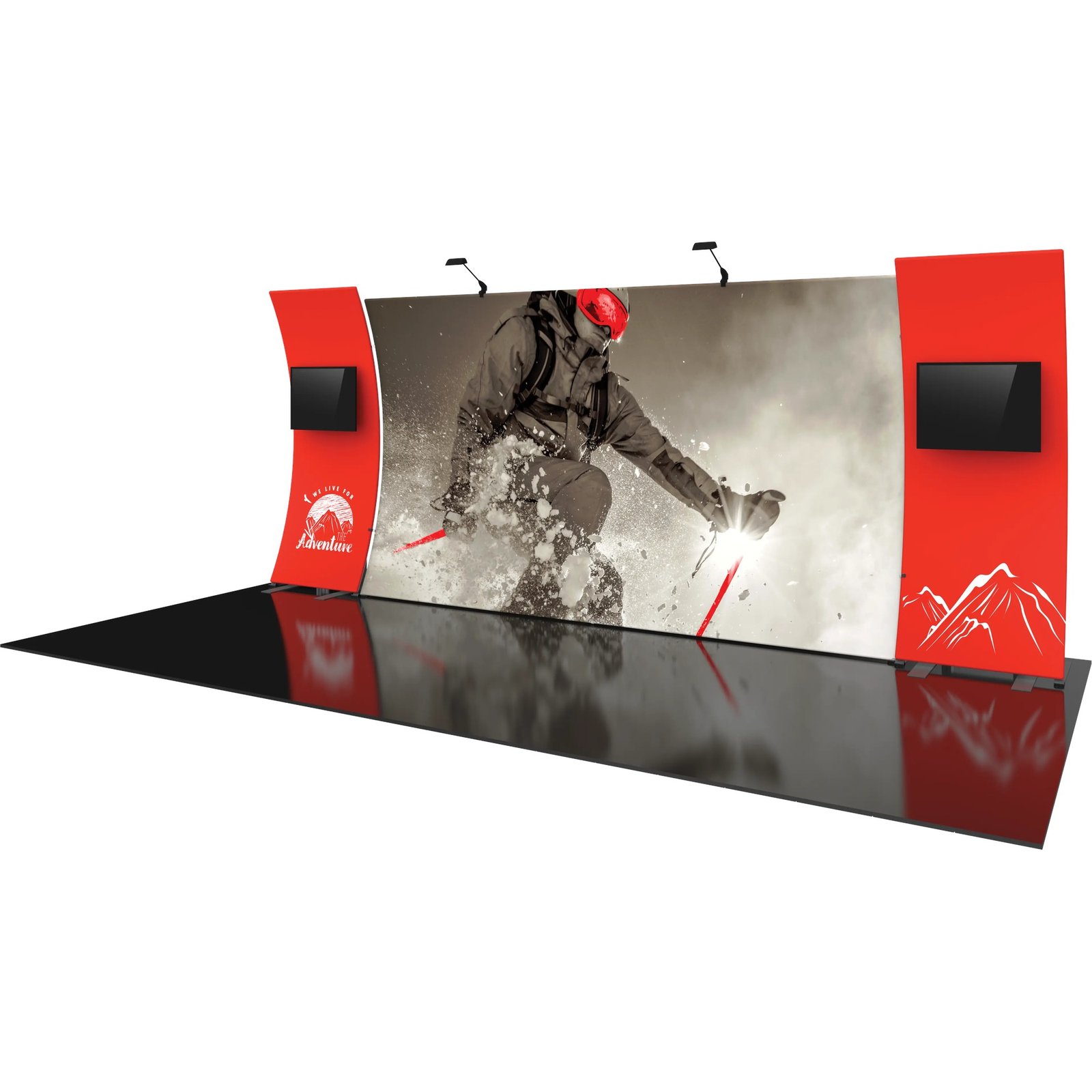 FORMULATE DESIGNER SERIES 20FT FABRIC BACKWALL KIT 12 - Image 5