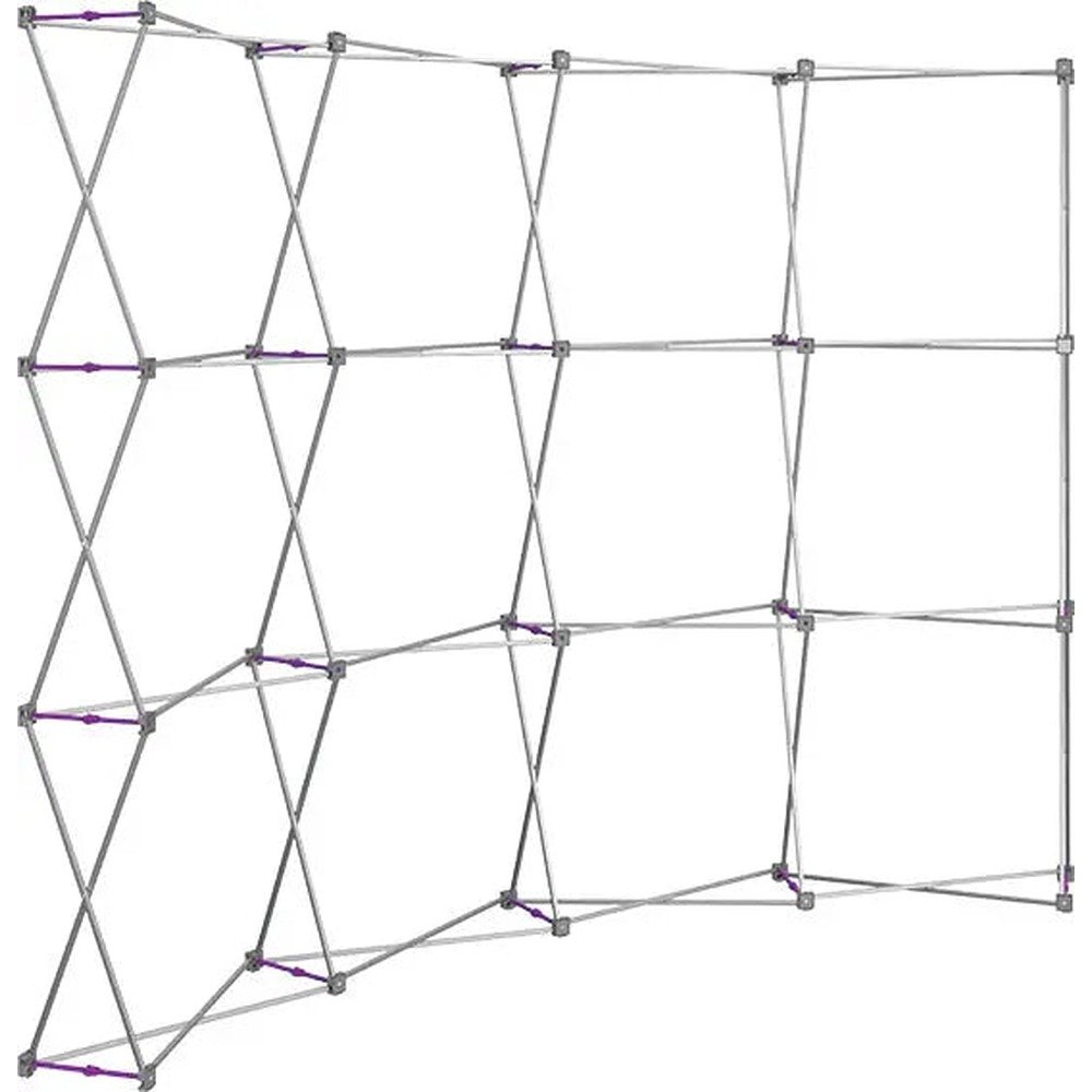 10ft Hopup Curved Front Fabric Display - Image 2