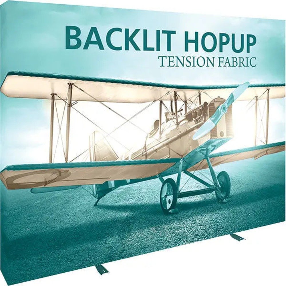 Hopup Back Lighted Display Replacement Fabric Graphics