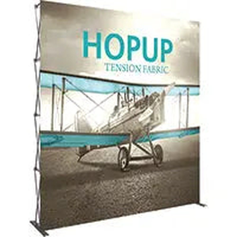 10ft Hopup Extra Tall Straight Fabric Display Front Graphic - Image 8