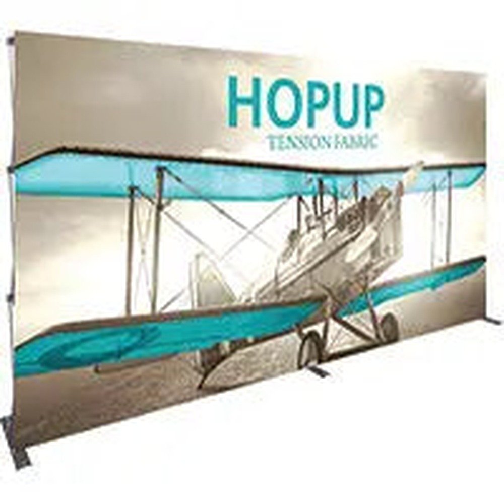 15ft Hopup Straight Front Fabric Display - Image 7