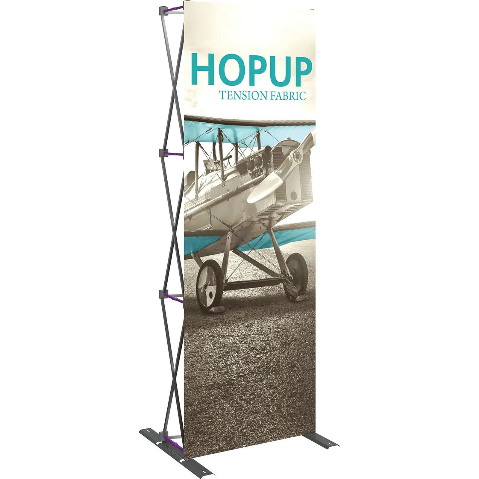 2.5ft Hopup Tower Display Replacement Fabric Graphics