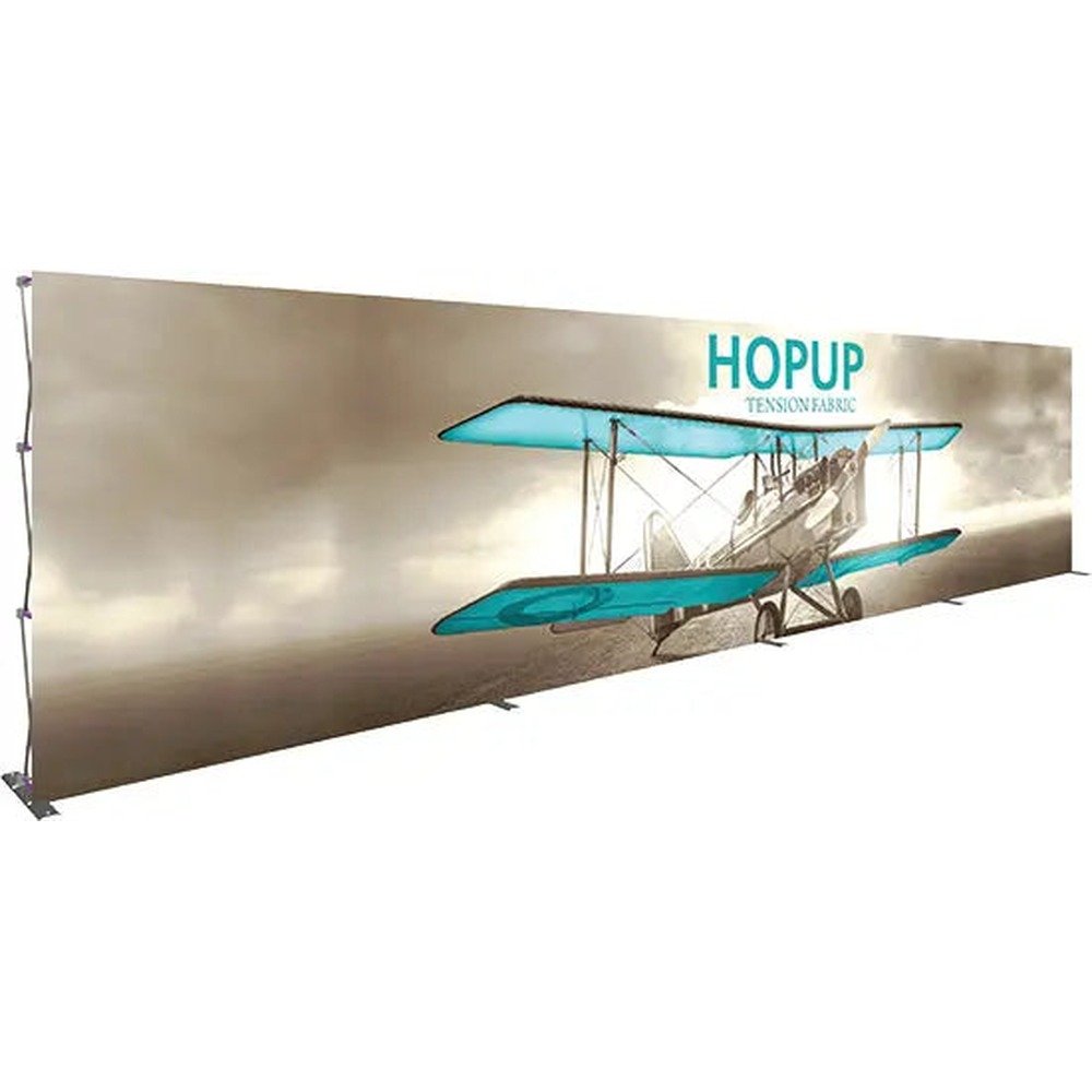 30ft Hopup Straight Tension Fabric Display