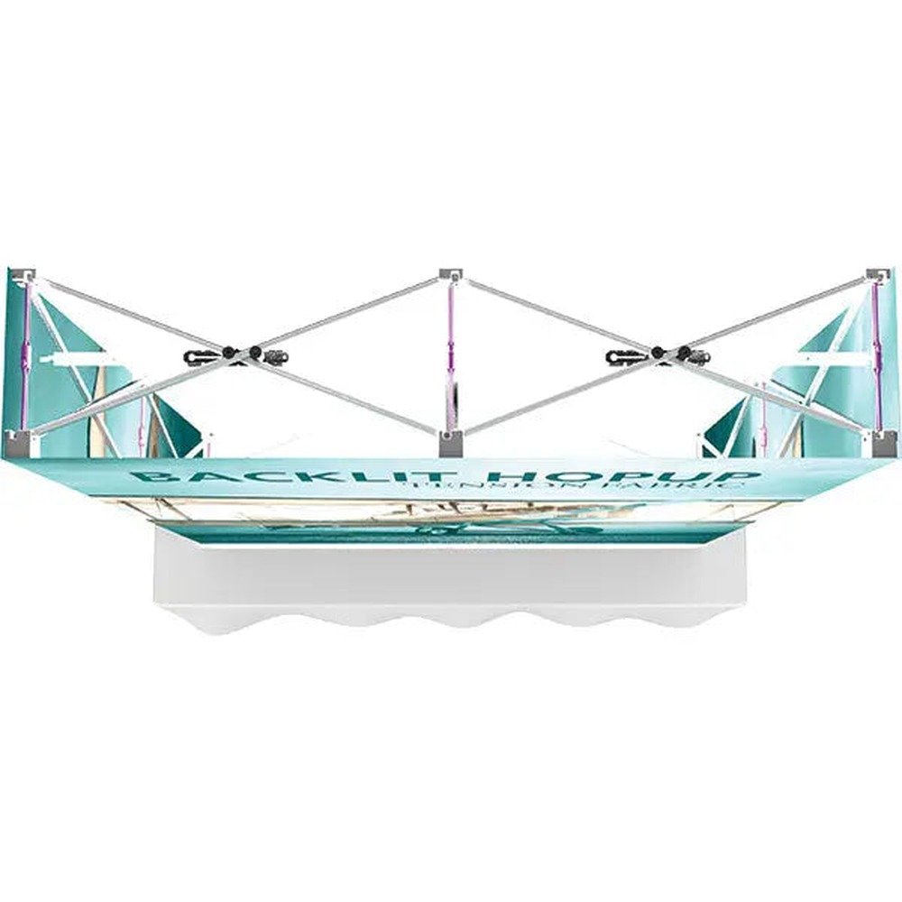 5ft Hopup Tabletop Straight Backlit Fabric Display - Image 2