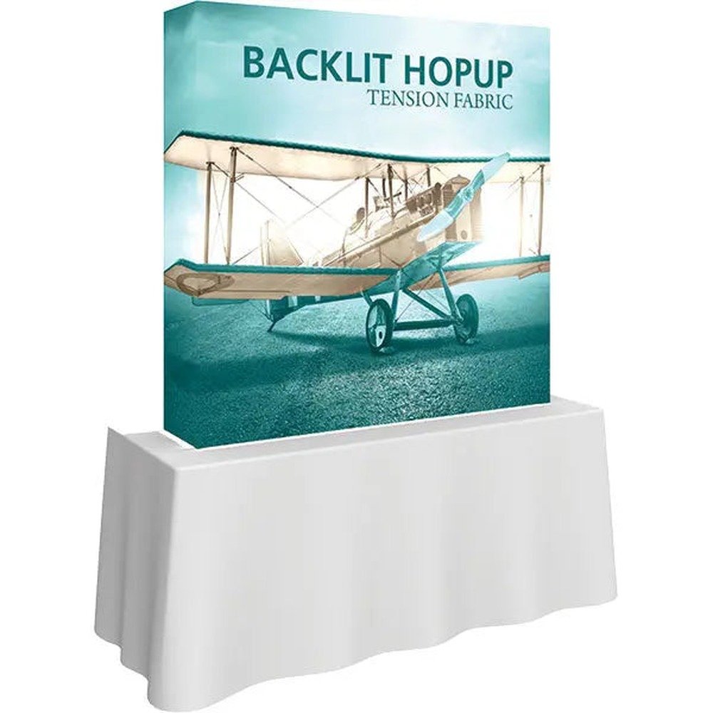 Hopup Back Lighted Display Replacement Fabric Graphics - Image 4