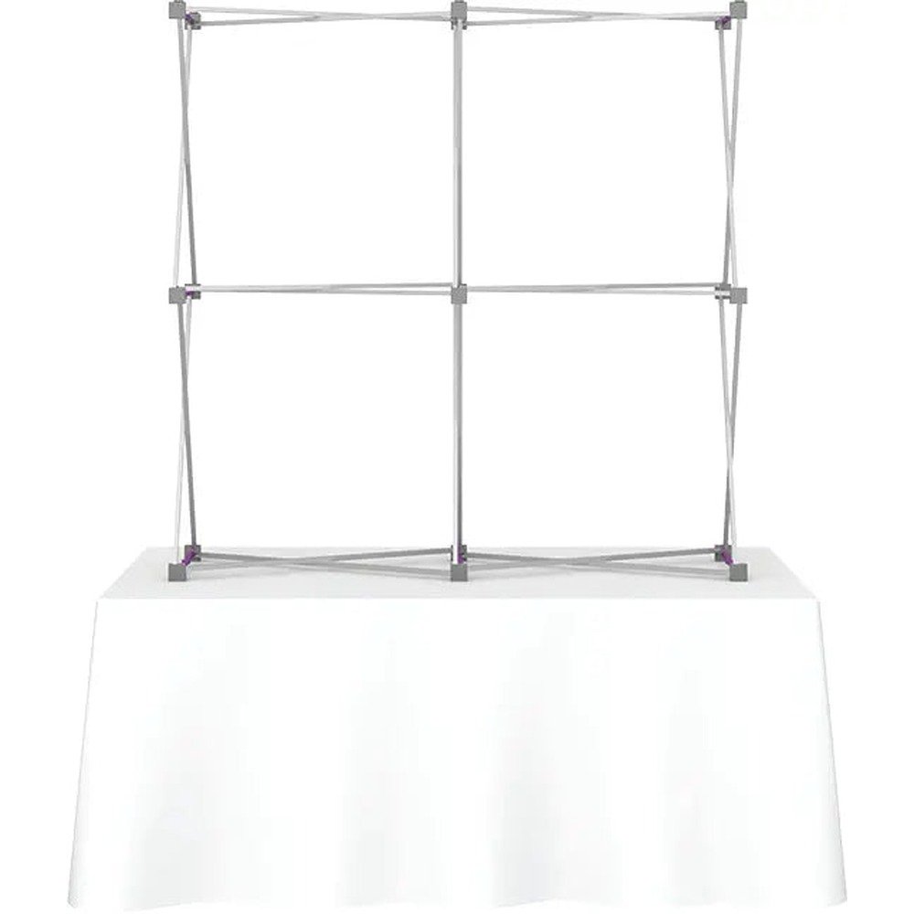 5ft Hop Up Tabletop Straight Full Fabric Display - Image 2