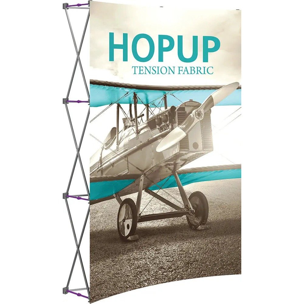 5ft Hopup Tower Display Replacement Fabric Graphics - Image 3