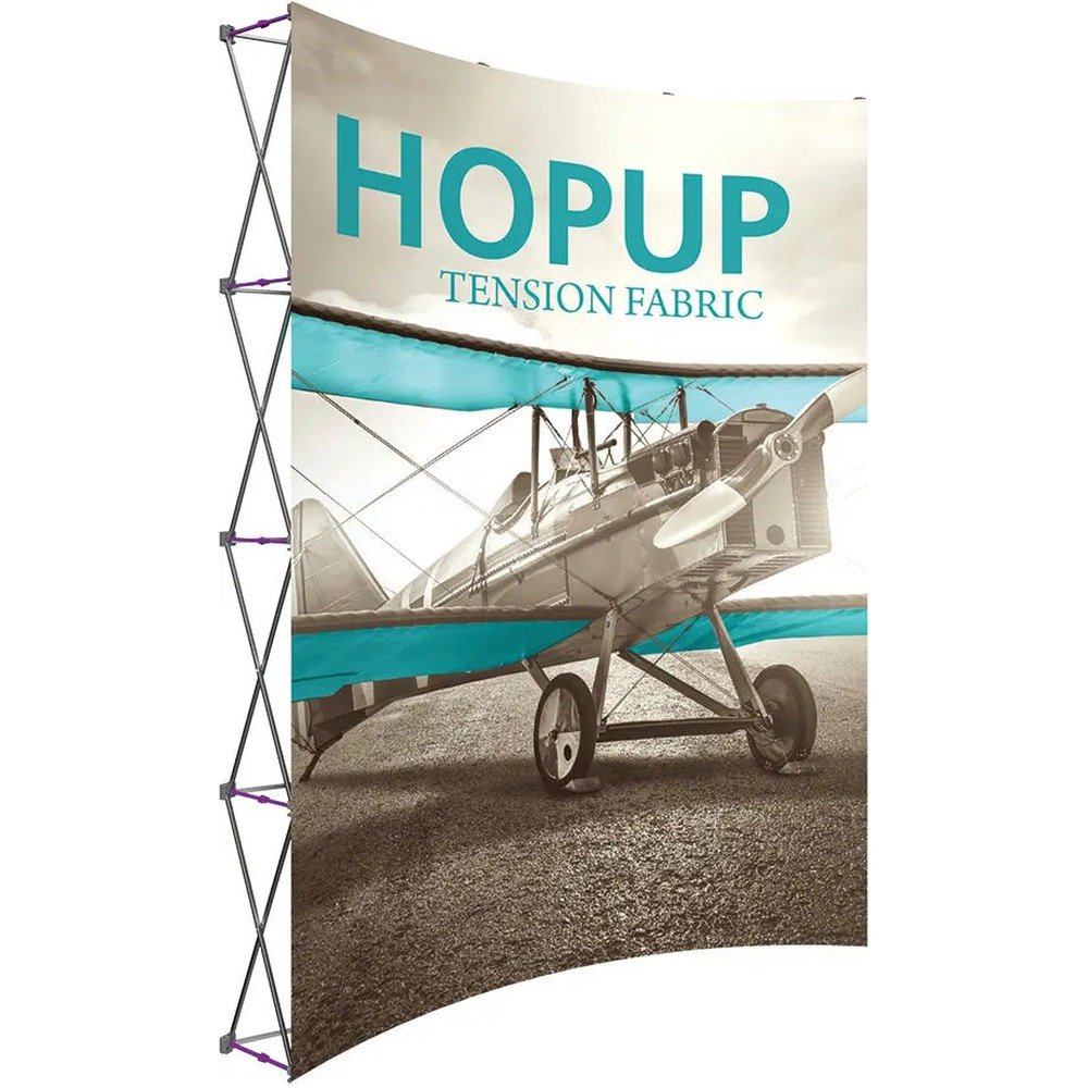 8ft Hopup Extra Tall Tension Fabric Displays - Image 2