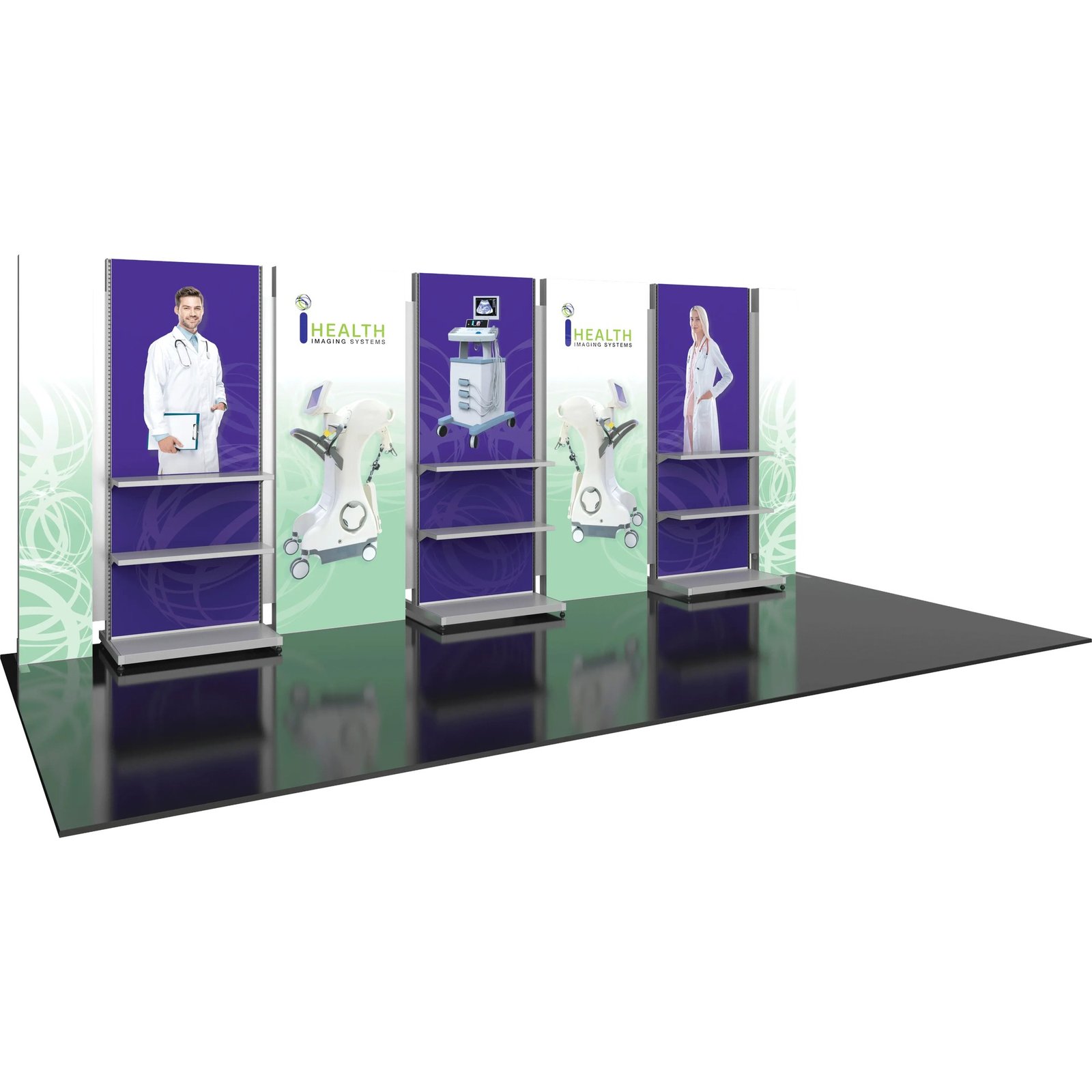 HYBRID PRO 20FT MODULAR BACKWALL KIT 37