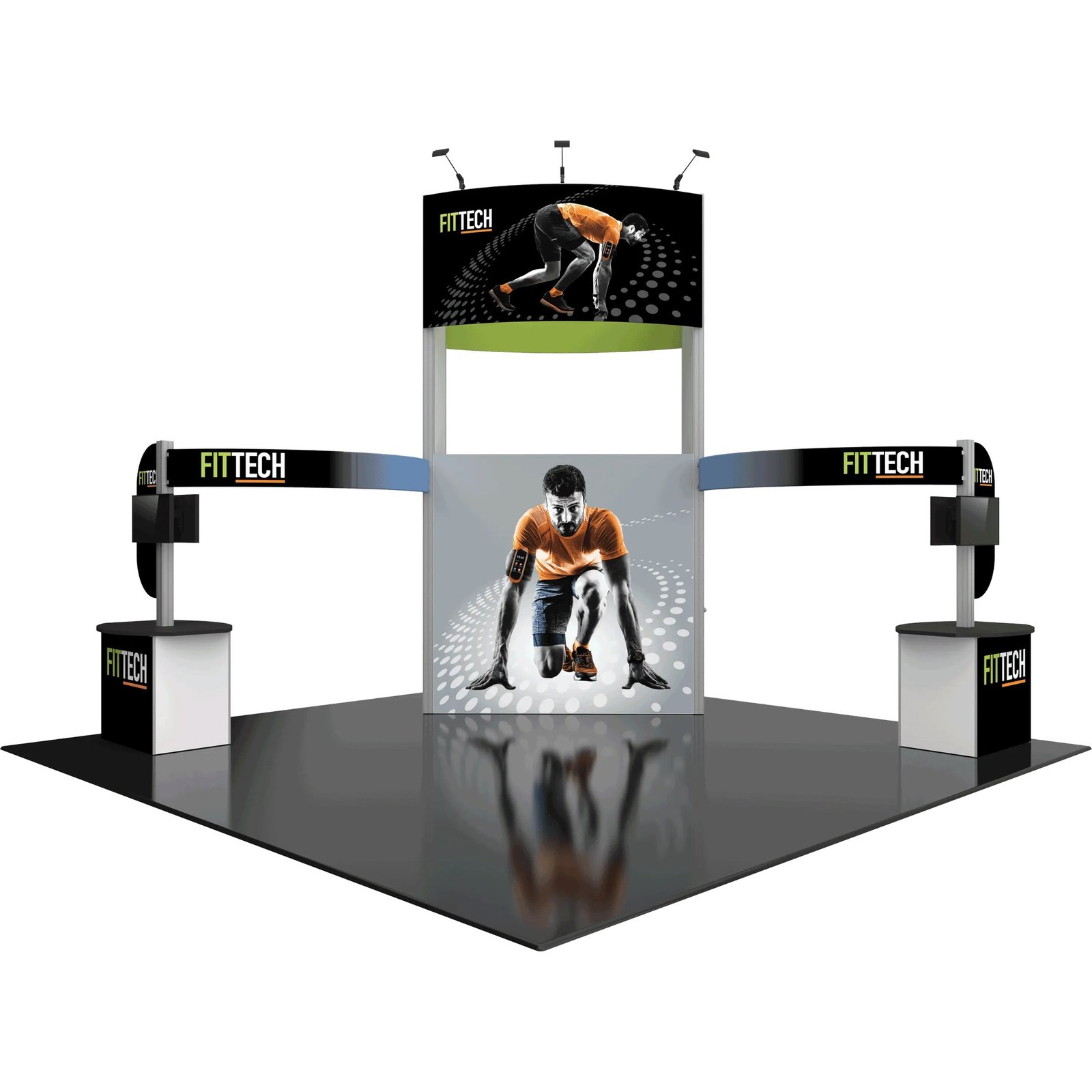 HYBRID PRO 20X20 MODULAR ISLAND KIT 17B