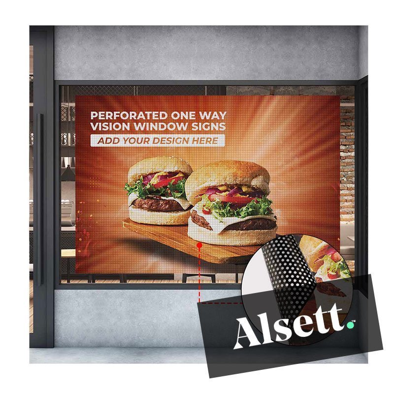 Window Perf Vinyl - Las Vegasfts Premier Advertising Solution