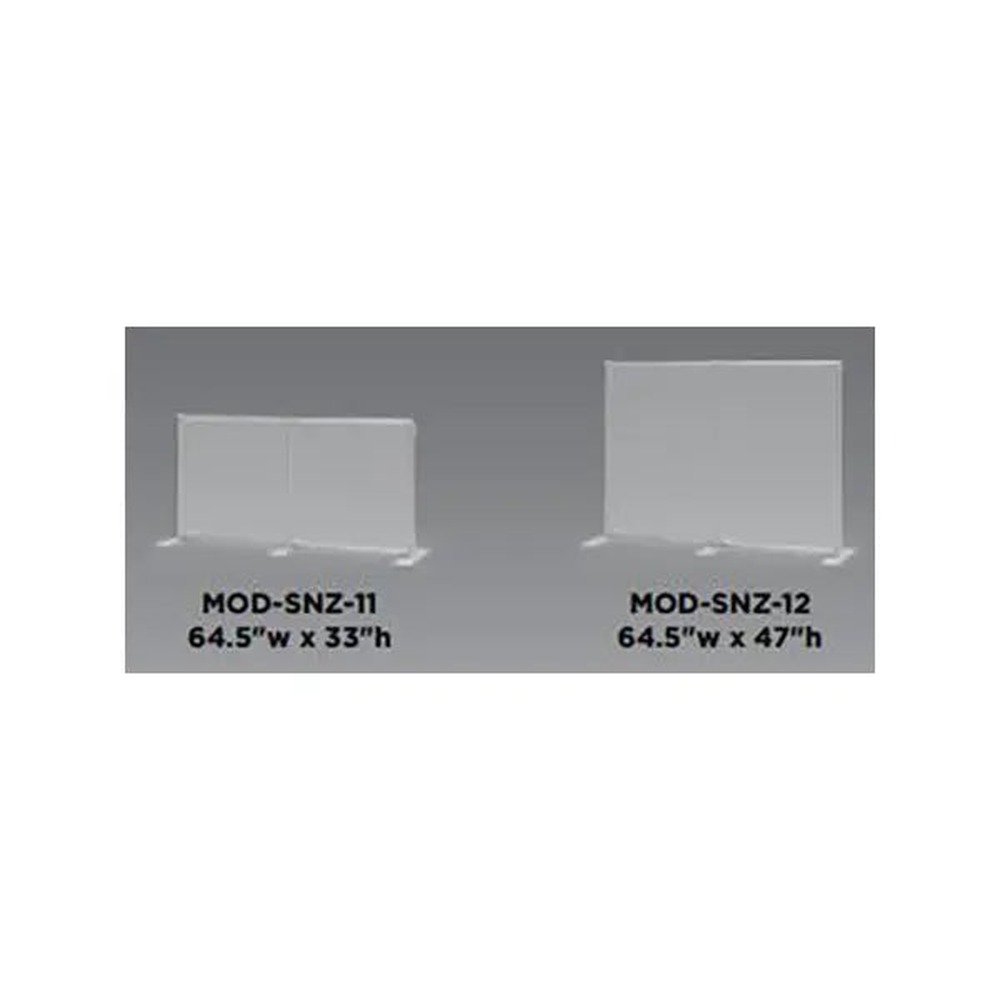 Freestanding Counter Height Sneeze Guards and Barriers - Image 2