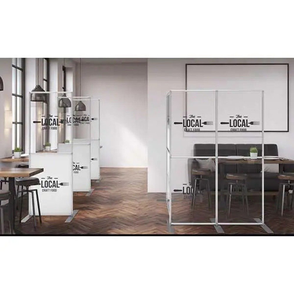 Freestanding 36in Wide Modulate Magnetic Walls and Barriers