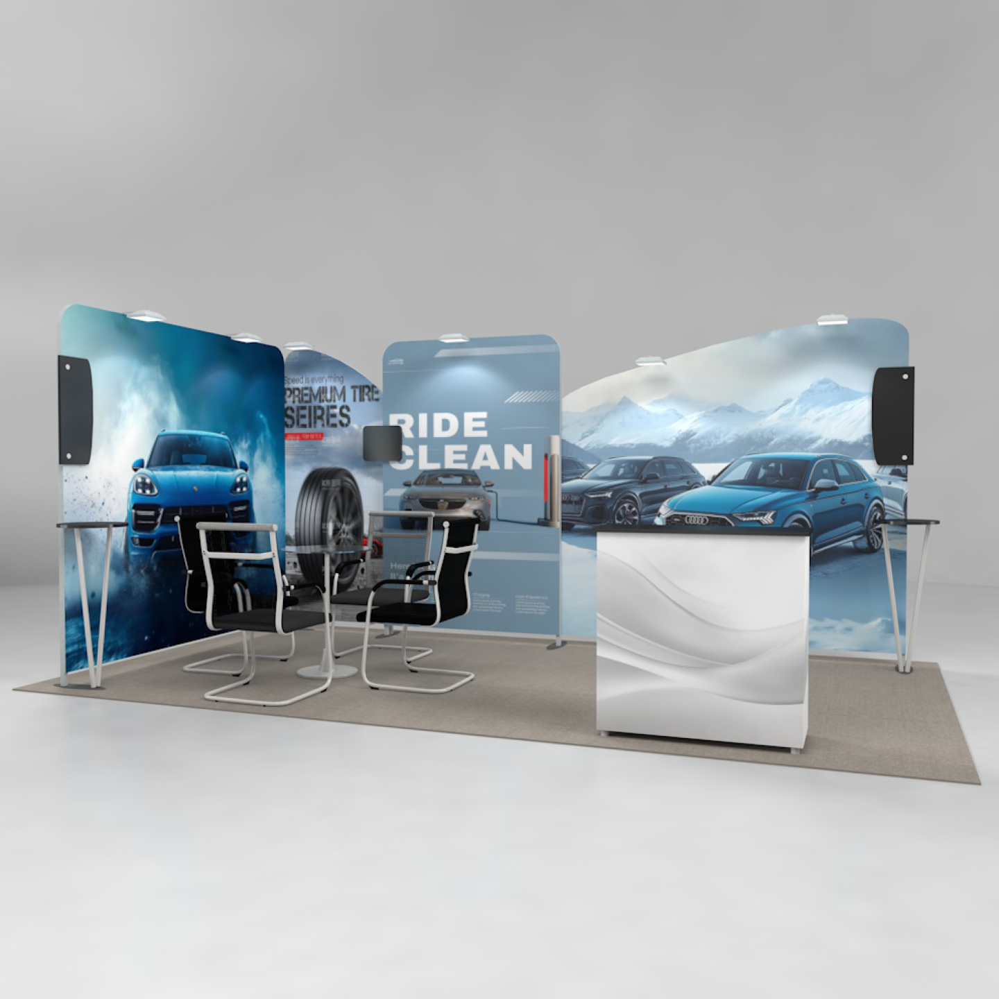 10ftx20ft Trade Show Booth Max Kit 3 - Image 2