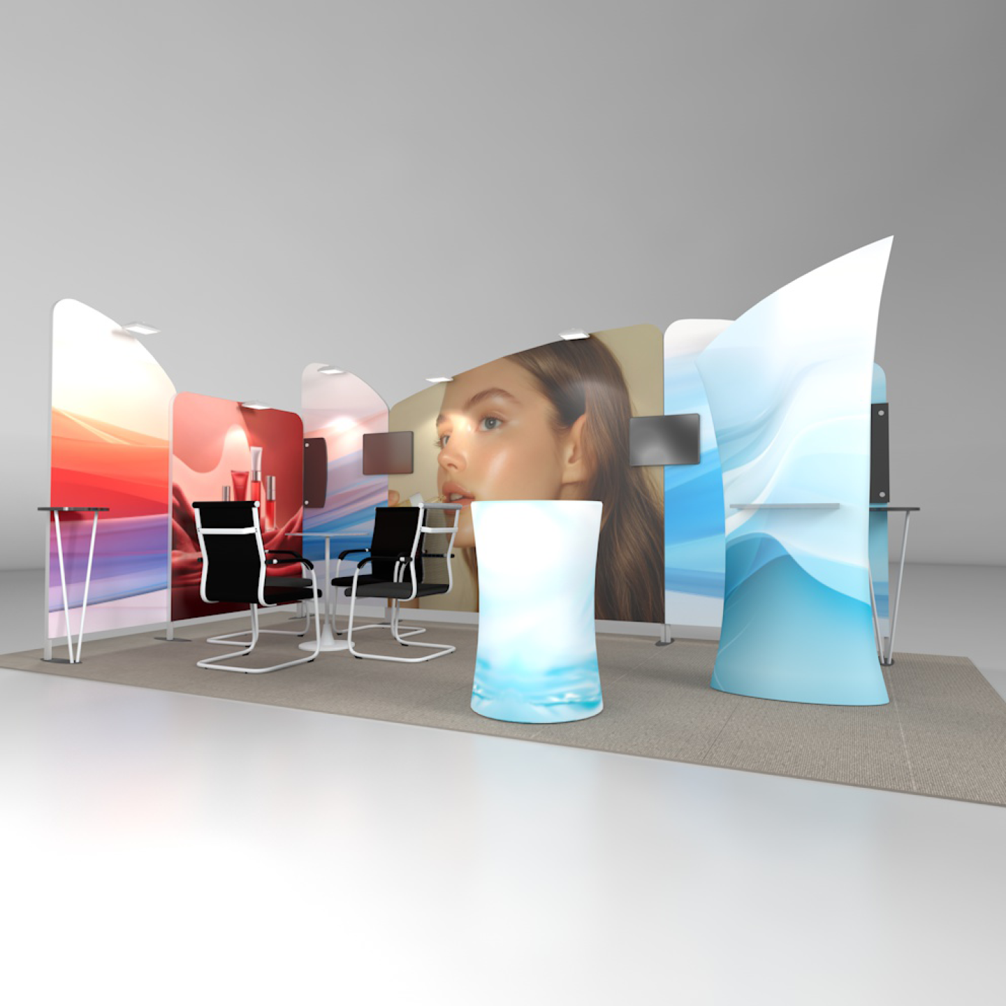 10ftx20ft Trade Show Booth Max Kit 1 - Image 3