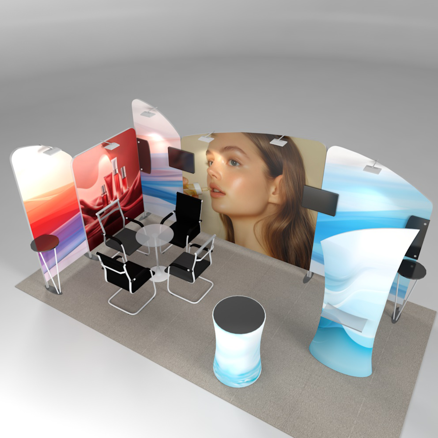 10ftx20ft Trade Show Booth Max Kit 1 - Image 4