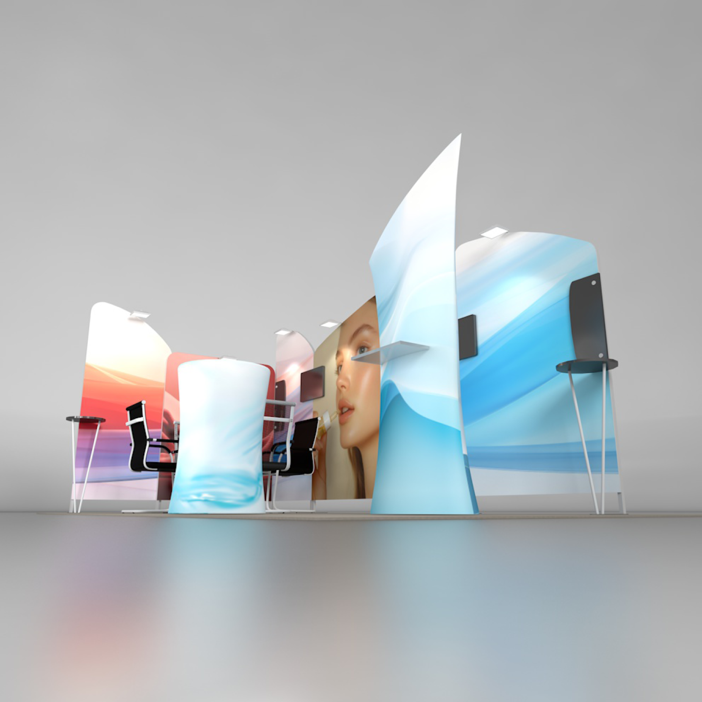 10ftx20ft Trade Show Booth Max Kit 1 - Image 5