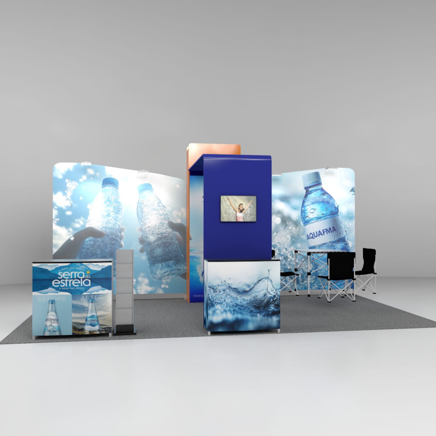 10ftx20ft Trade Show Booth Max Kit 2