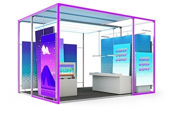 Island Booth 7x5x4.5
