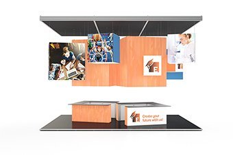 Island Booth 6x9x6