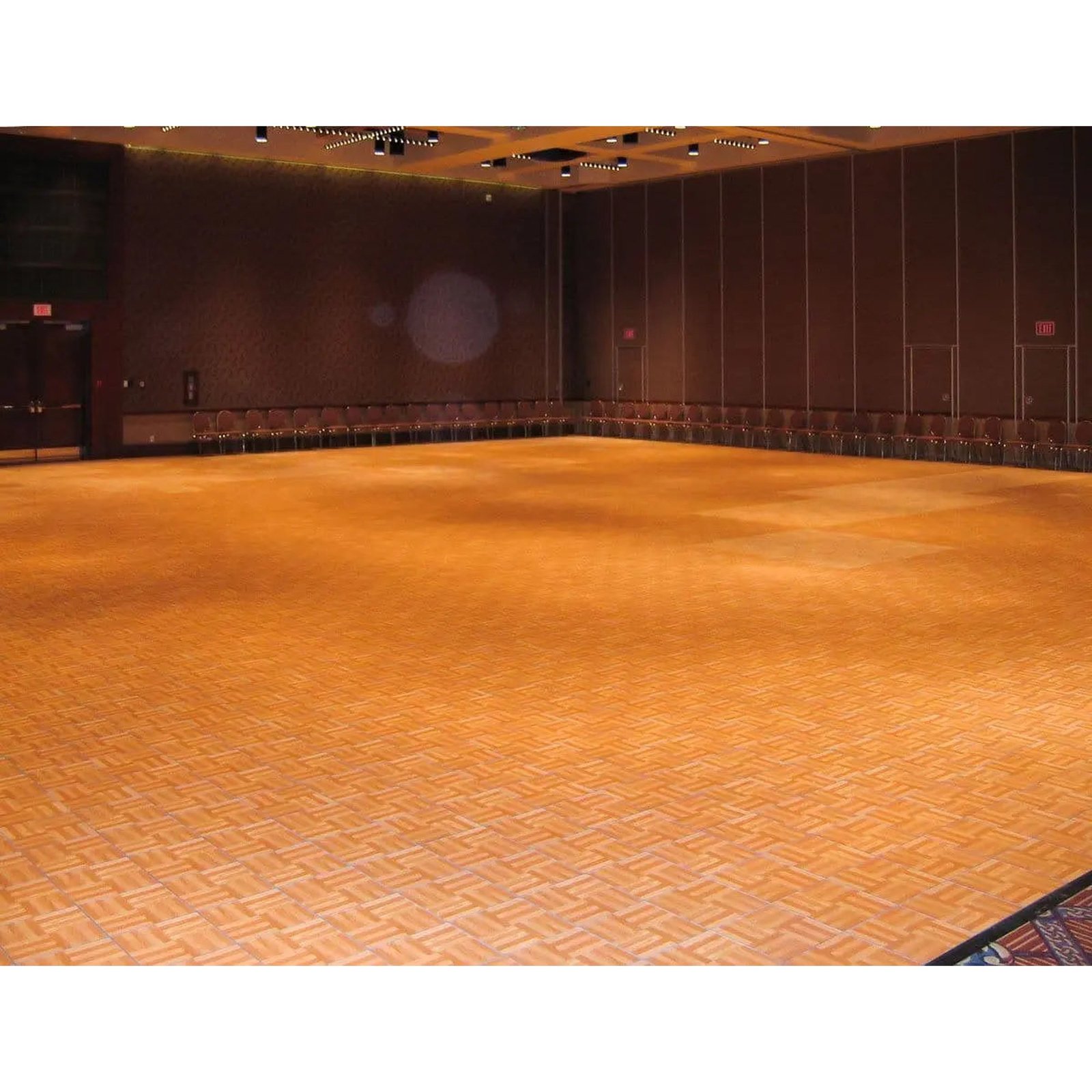 Interlocking Faux Woodgrain, Marble, and Slate Tiles