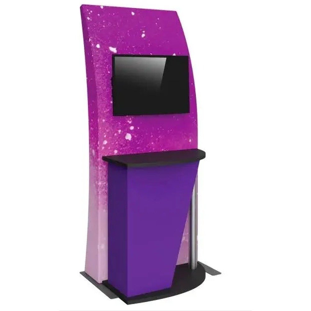 Orbus Formulate Tension Fabric Kiosk 04