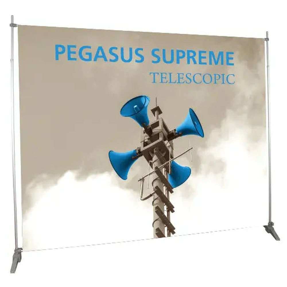 Pegasus Supreme Telescoping Banner Display