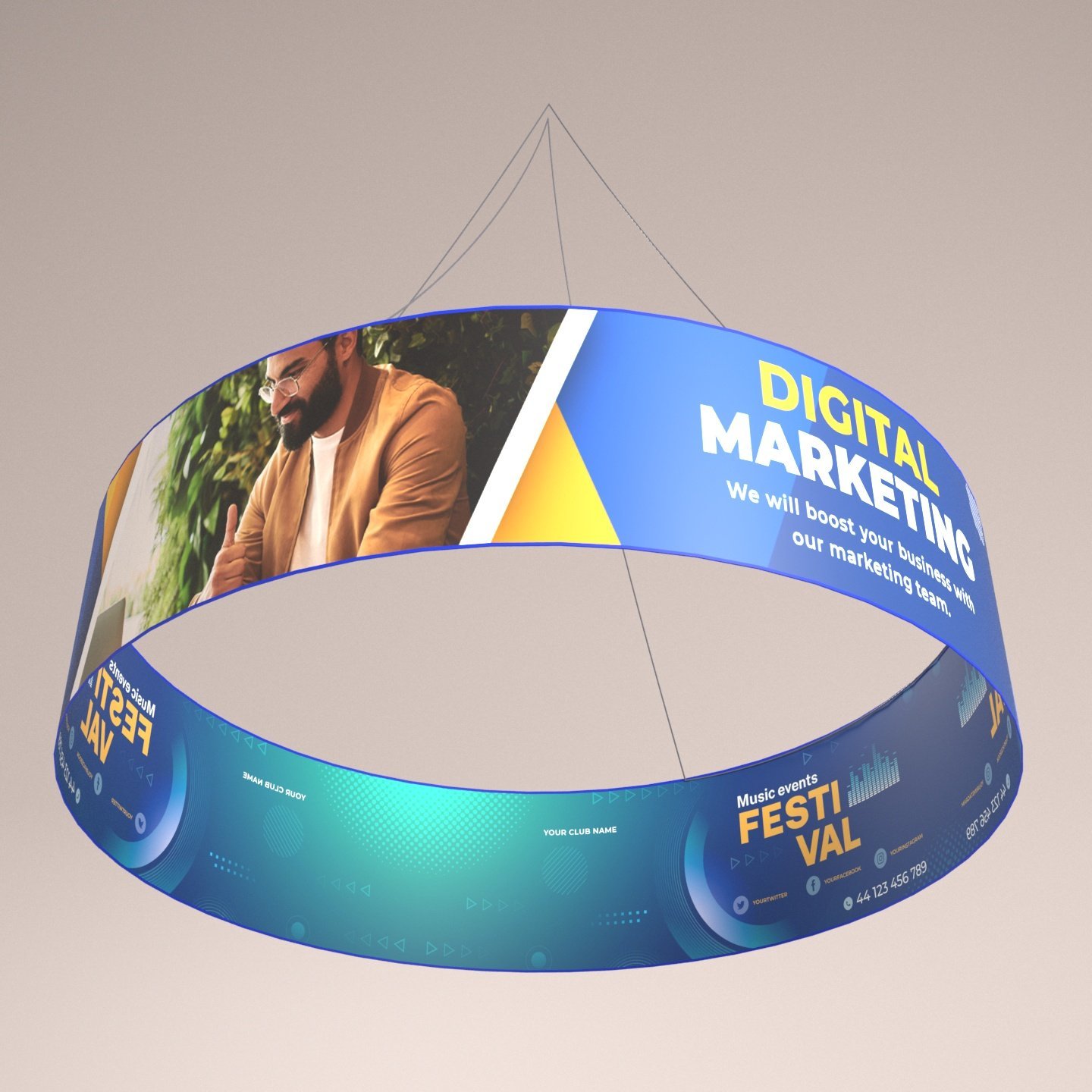Trade Show Hanging Sign - Image 8