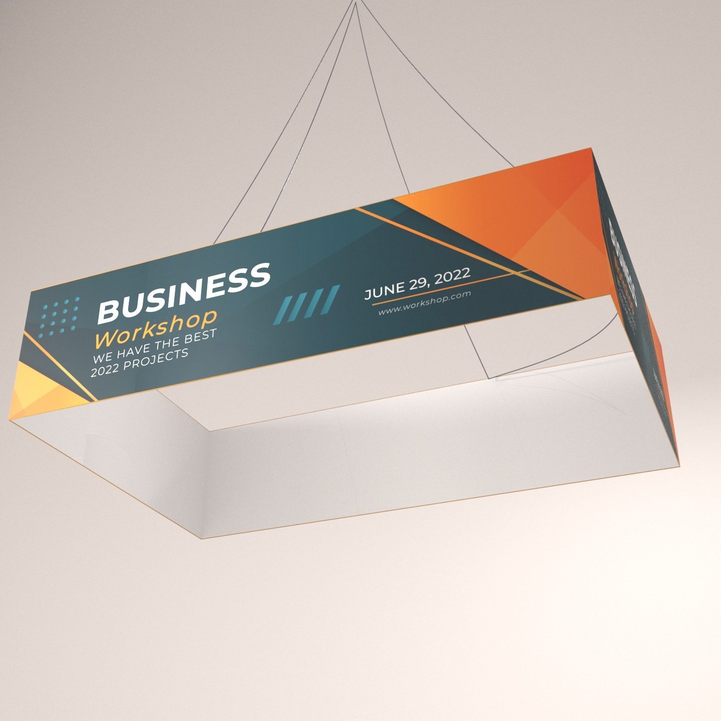 Trade Show Hanging Sign - Image 6