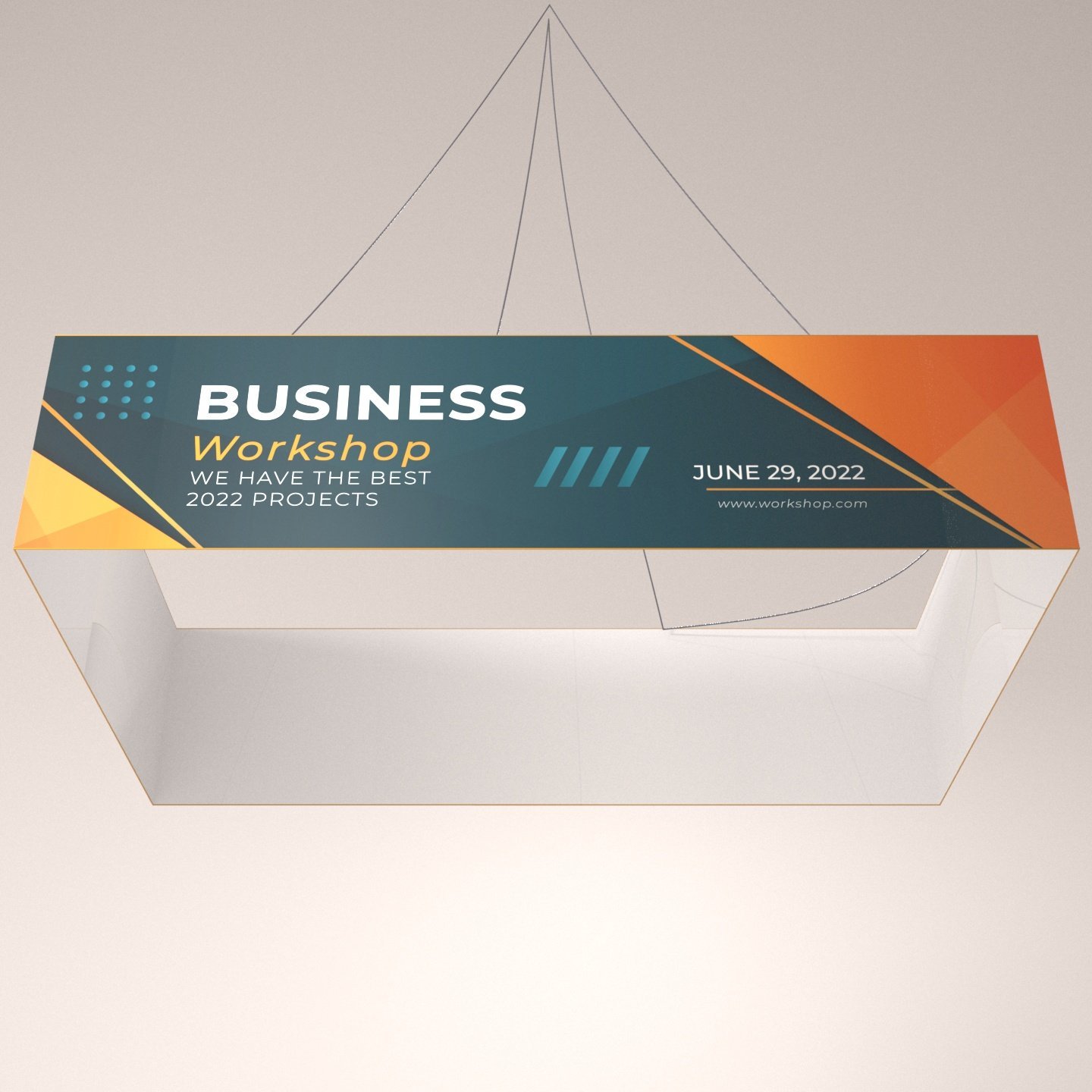 Trade Show Hanging Sign - Image 5