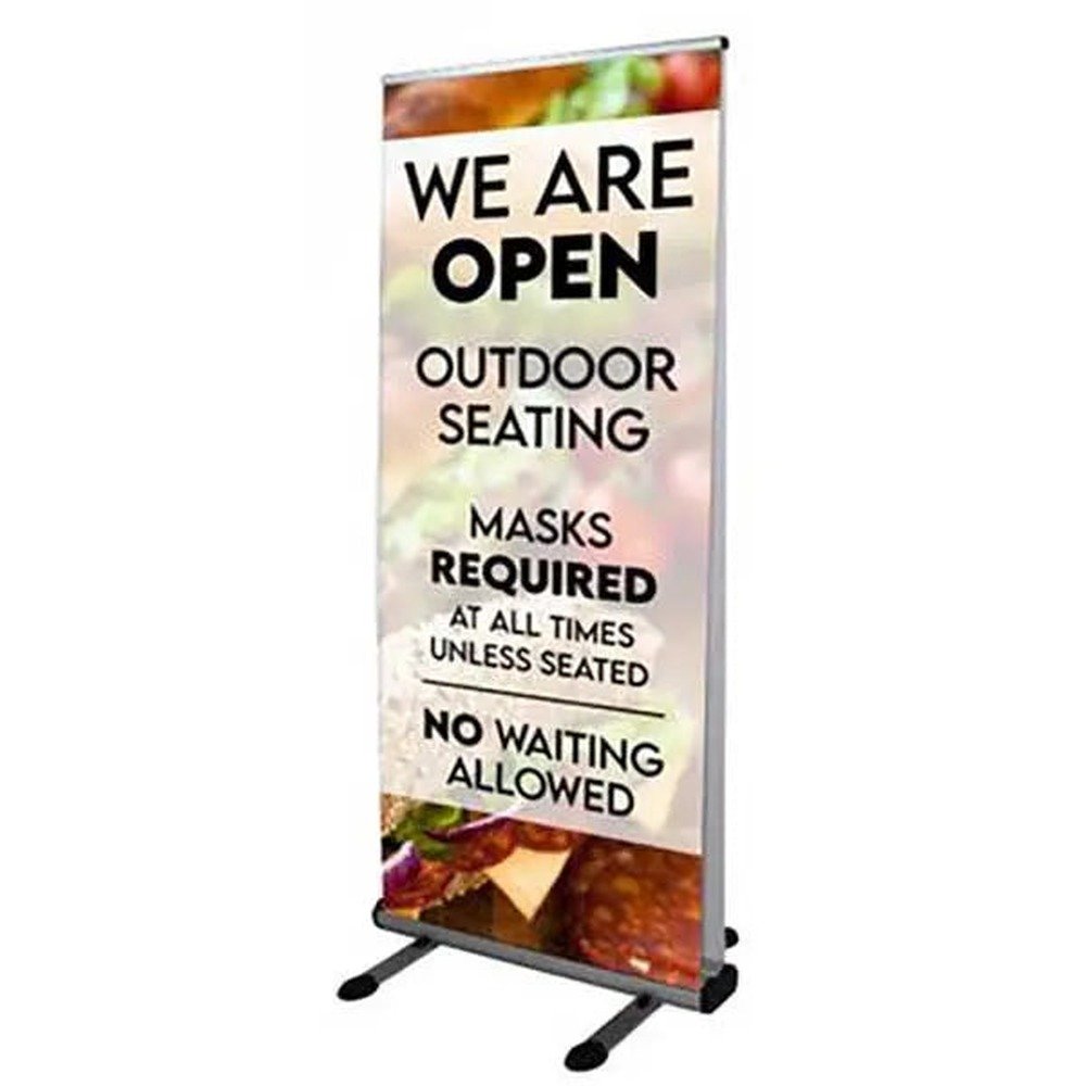 Thunder Outdoor Retractable Banner Stand - Image 2