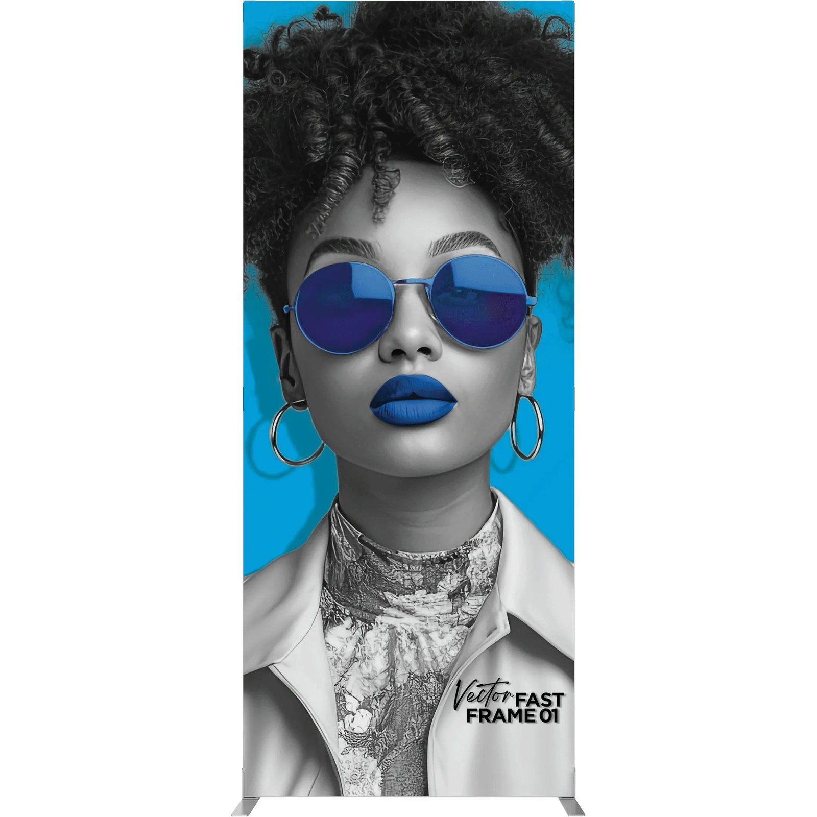 Vector Fast Frame Banner 01 39inw x 95in high