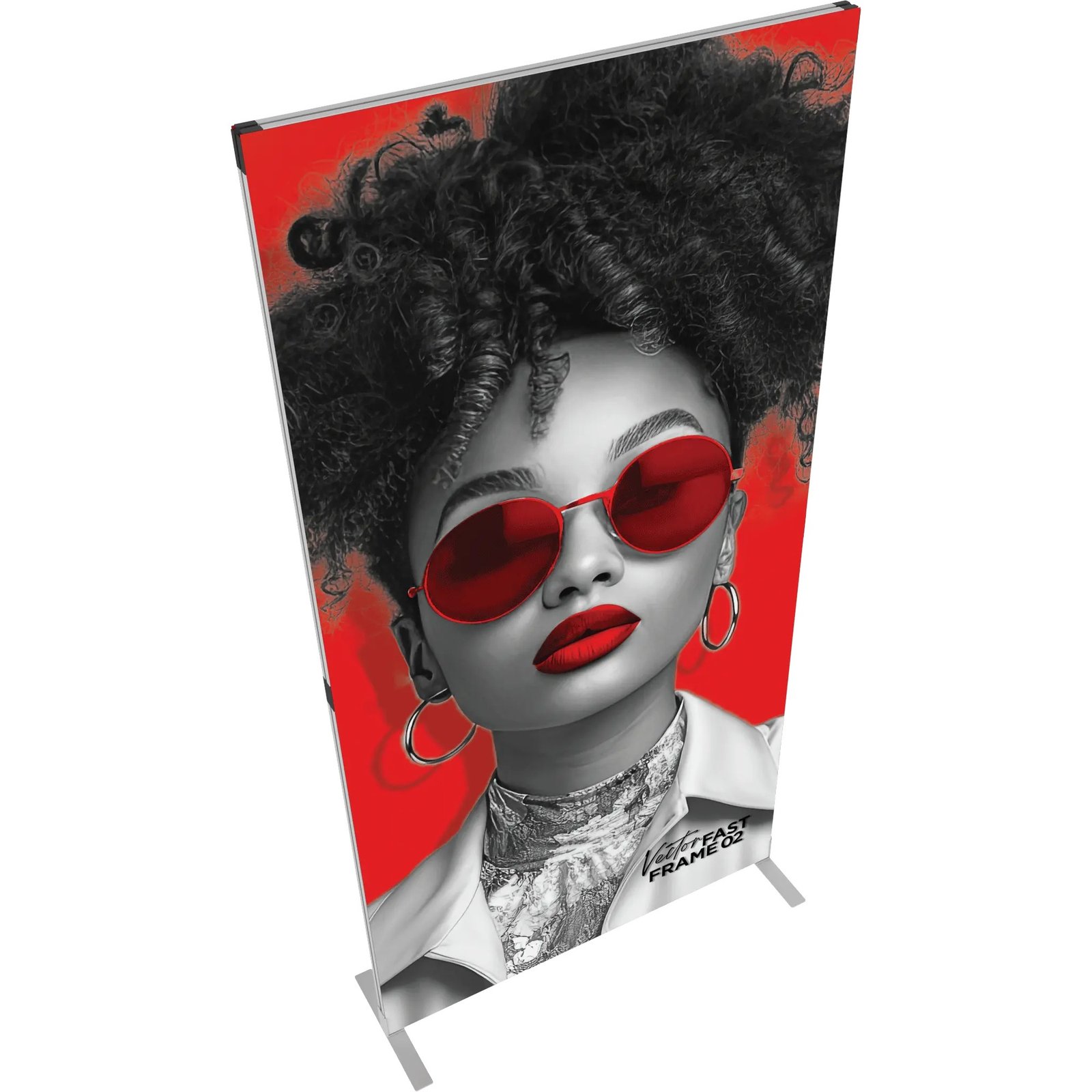 Vector Fast Frame Banner 02 4ftw x 8ft H - Image 34