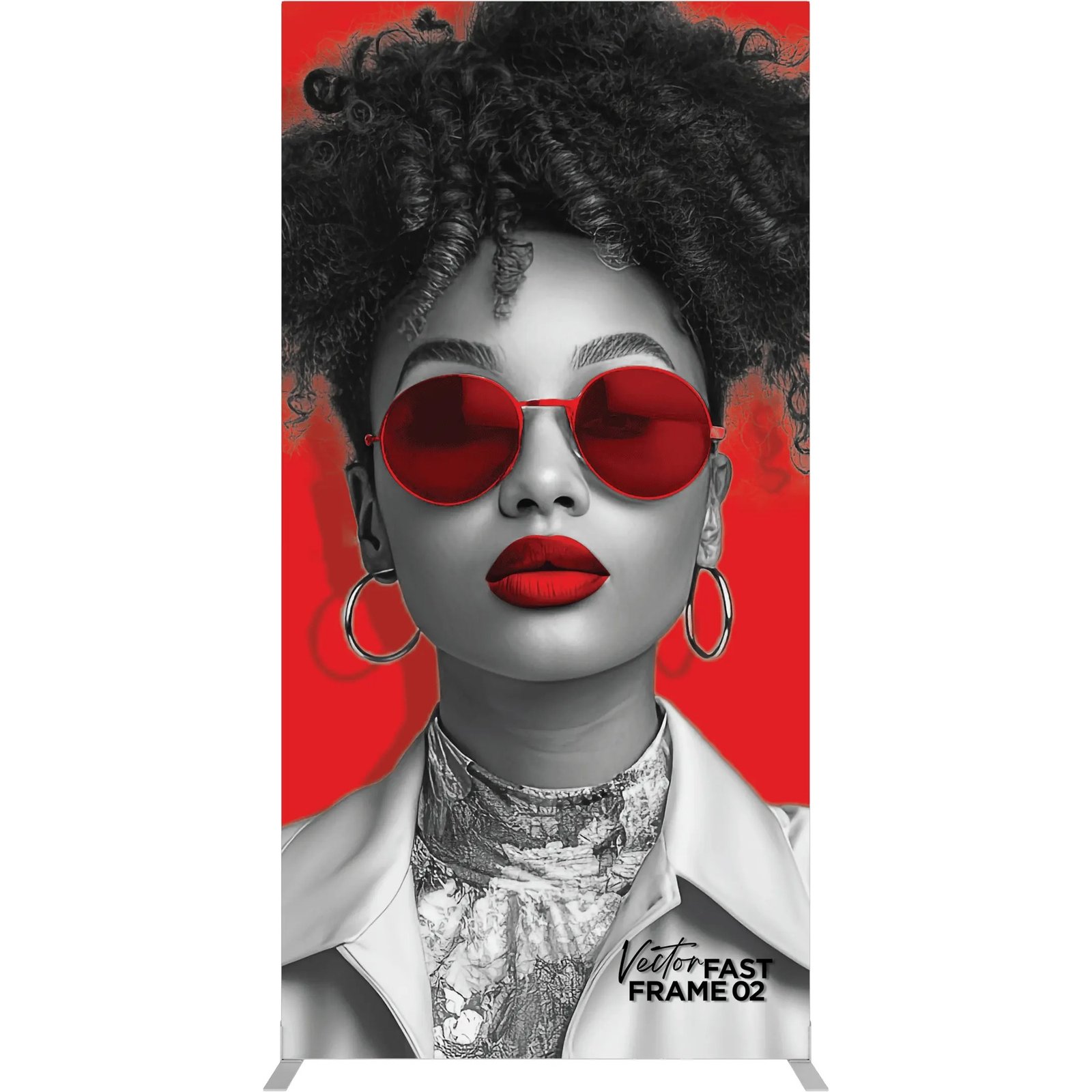 Vector Fast Frame Banner 02 4ftw x 8ft H - Image 16