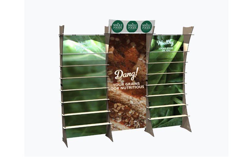 Whole Foods ClickWall Display 10ft x 10ft