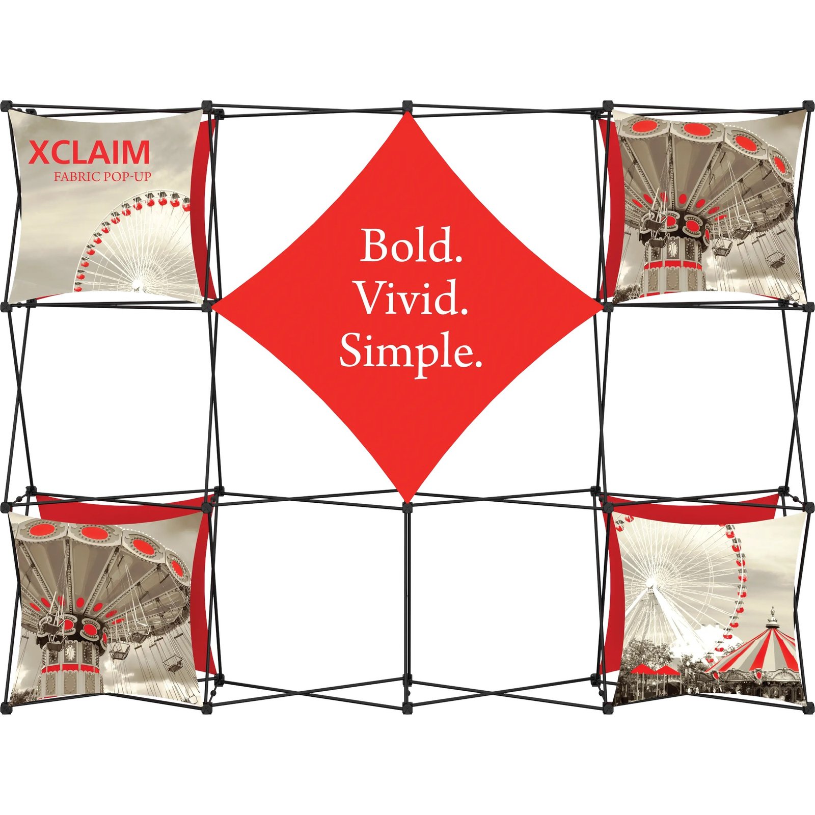 XCLAIM 10FT FABRIC POPUP DISPLAY KIT 02 - Image 2