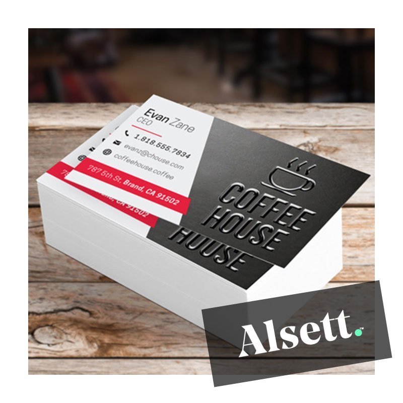 Raised Spot UV Business Cards - Discover Raised UV Cards