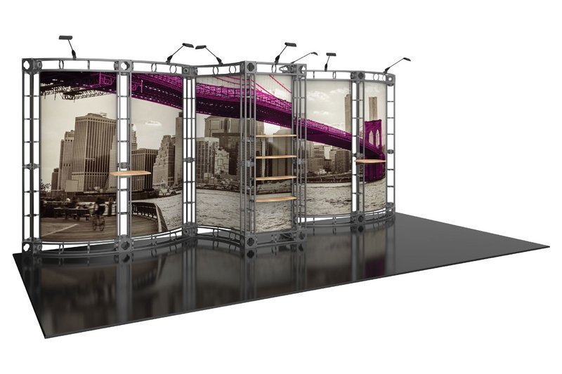 Phoenix Orbital Express 10ft x 20ft Truss Display