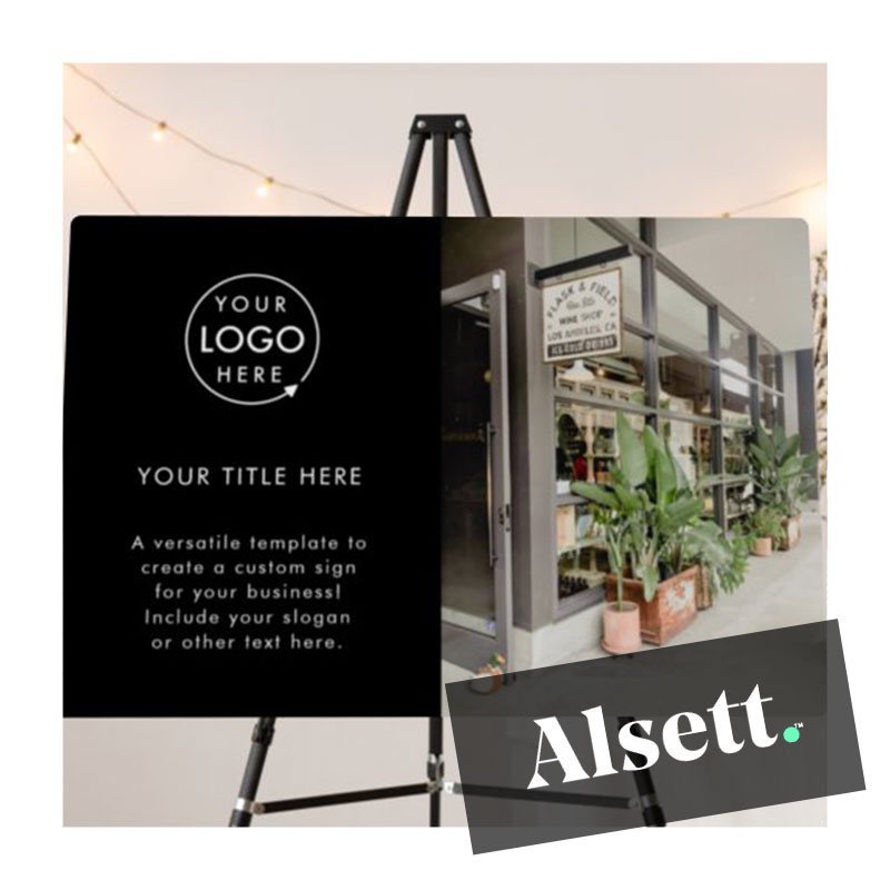 Foam Board Signs Black 1 Sided - Image 4