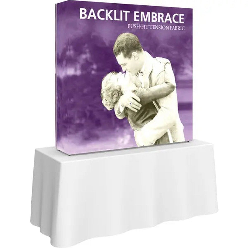 2 x 2 Backlit Embrace Tabletop Display