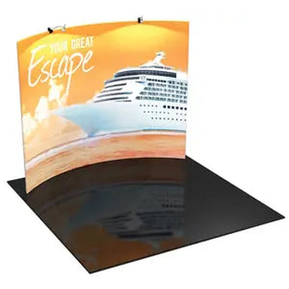 Formulate Master HC2 10ft Curved Fabric Backwall - Image 2