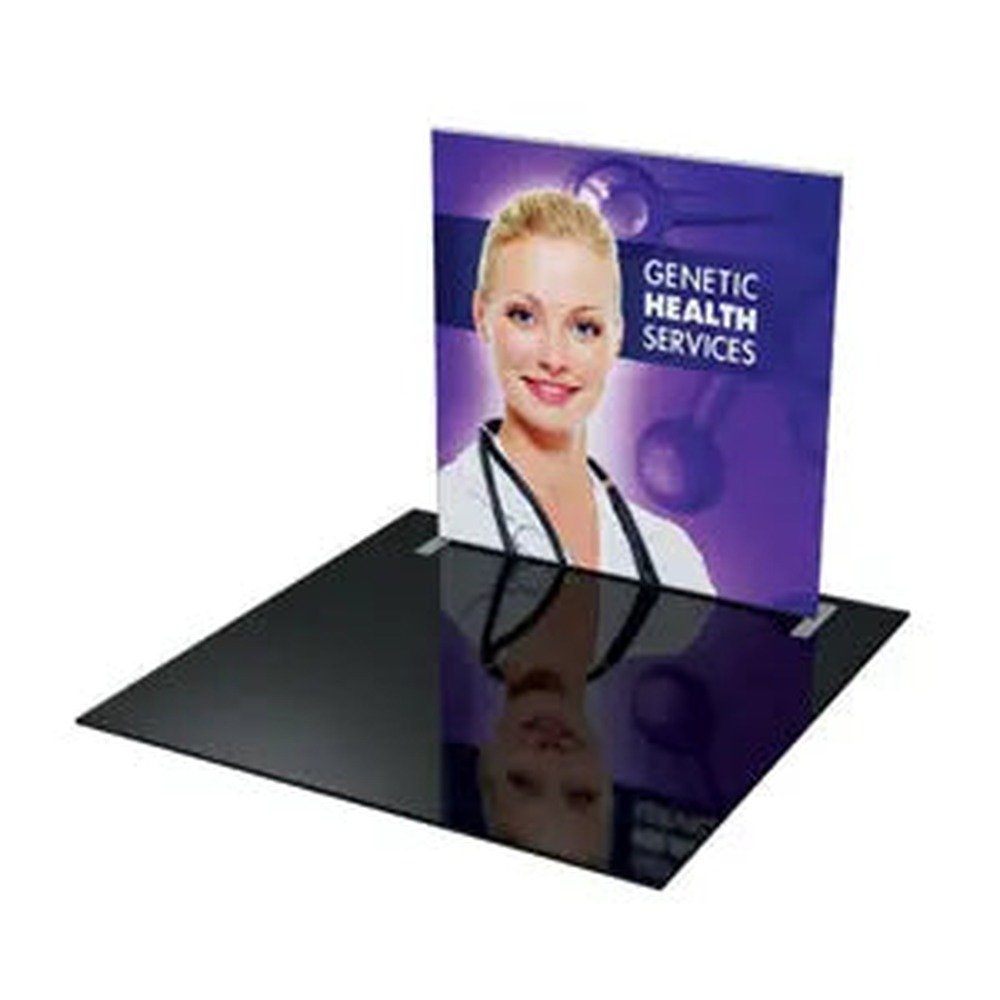 Formulate Master 8S 8ft Straight Tension Fabric Backwall Display - Image 2