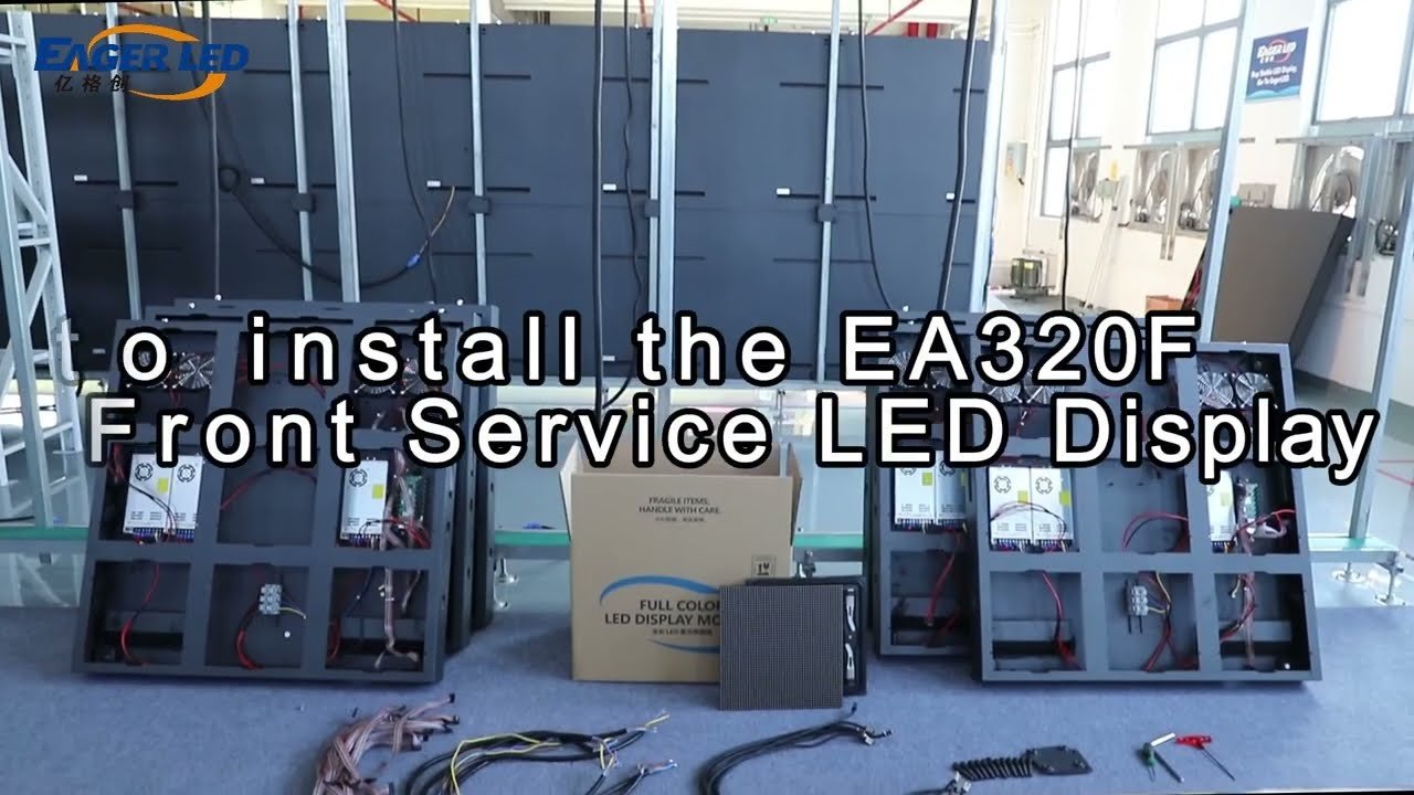 Outdoor Front Service Led Display