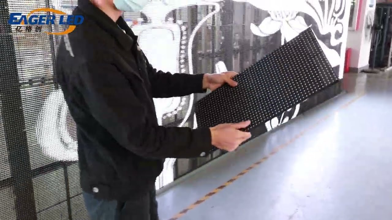 Ea1000Tof Outdoor Transparent Led Display