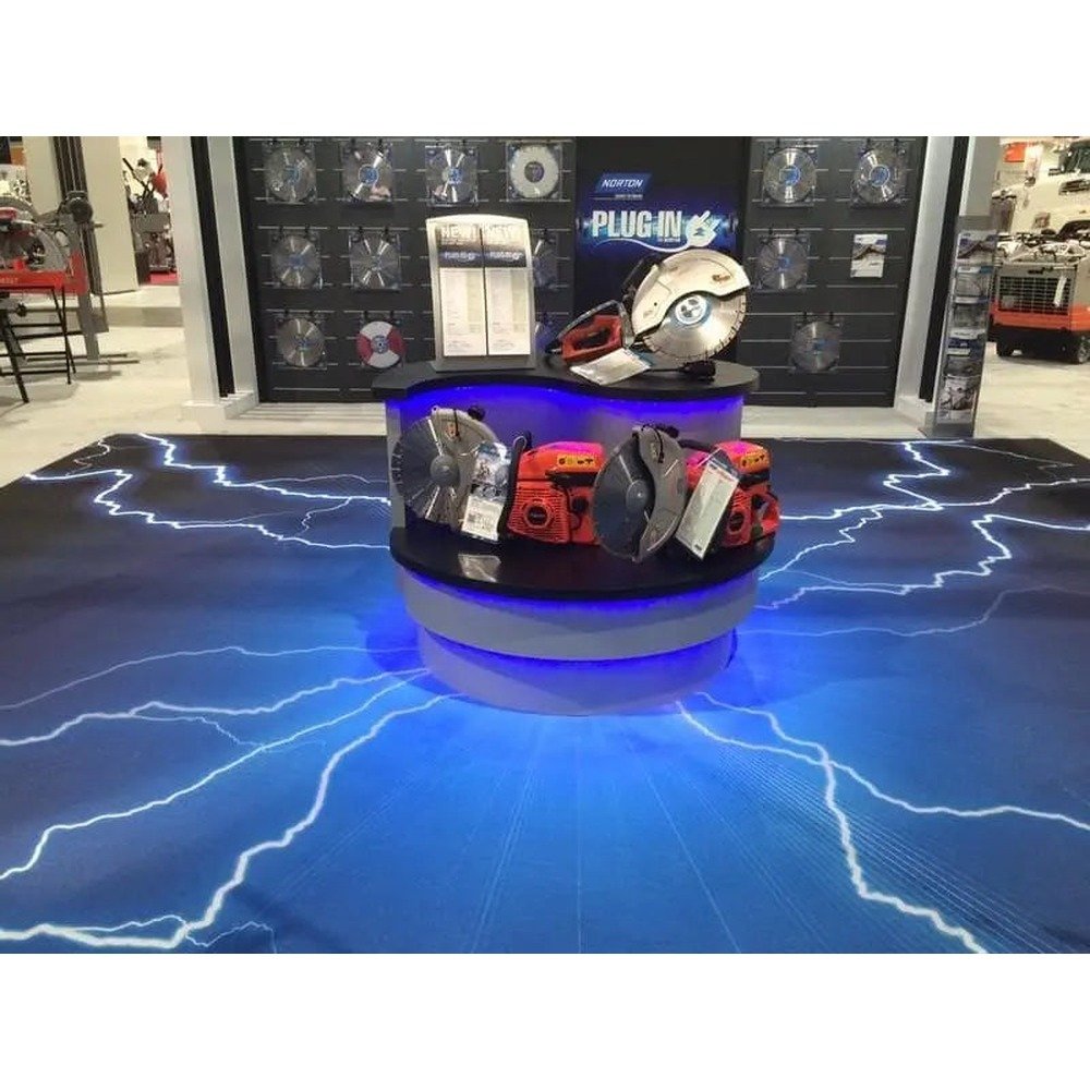 Printed Vinyl Trade Show Flooring